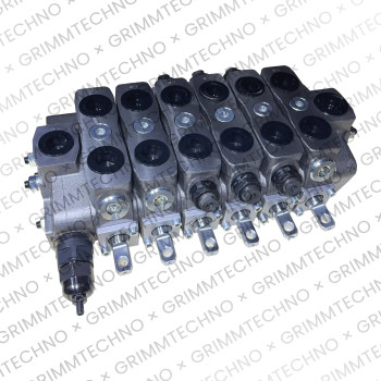 Гидрораспределитель GT160/6/AD(210)-ST (6 секций) под тяги