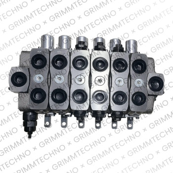 Гидрораспределитель GT160/6/AD(210)-ST (6 секций) под тяги