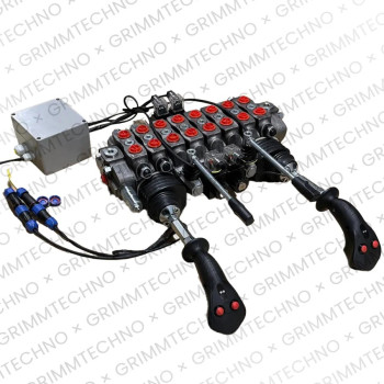 Гидрораспределитель GT80/8/AD(210)-12VDC (8 секций)