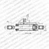Гидроцилиндр ковша Ц160.80.500.1030 А342 (ТО-28А)